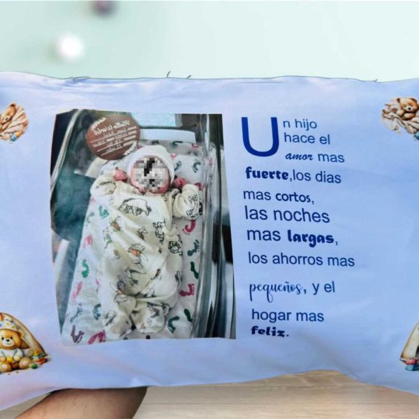 Cojines personalizados con fotos y frases - Image 16