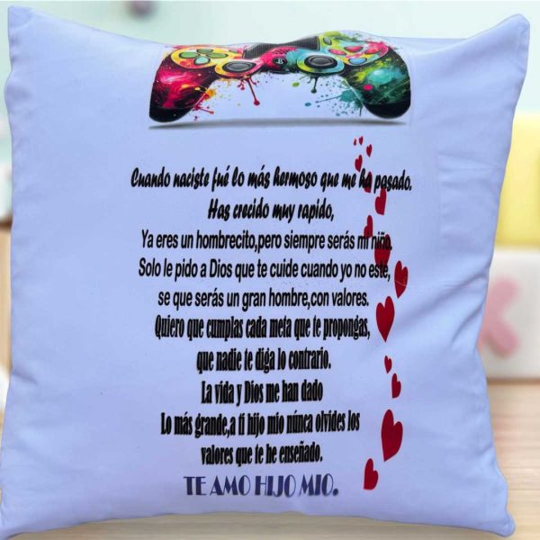 Cojines personalizados con fotos y frases - Image 24