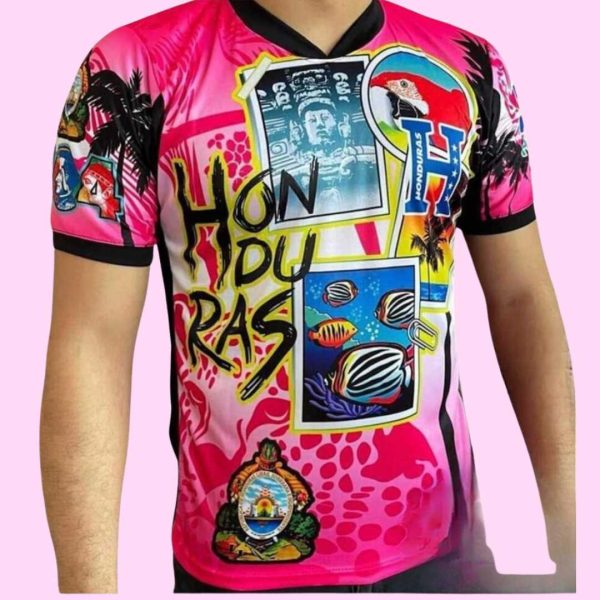 Playera con grabado "Honduras" - Image 7