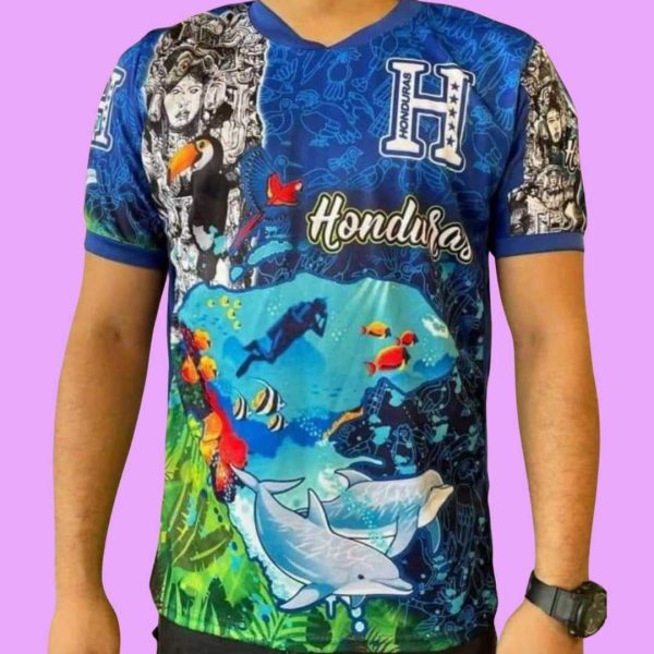 Playera con grabado "Honduras" - Image 10