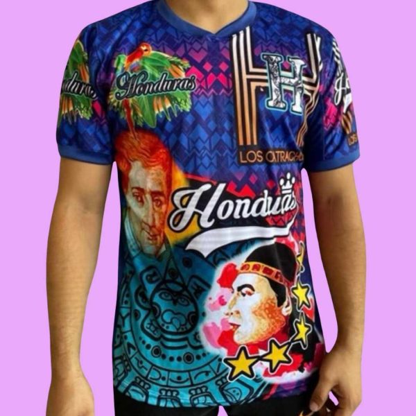 Playera con grabado "Honduras" - Image 14