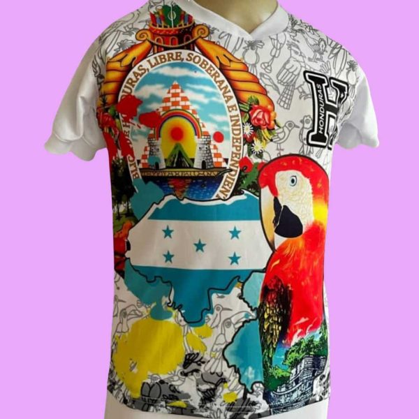 Playera con grabado "Honduras" - Image 23