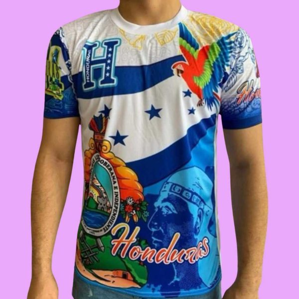 Playera con grabado "Honduras" - Image 19
