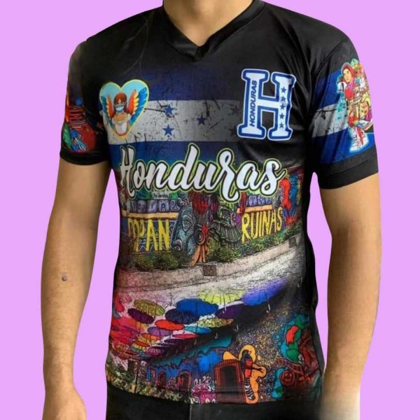 Playera con grabado "Honduras" - Image 17