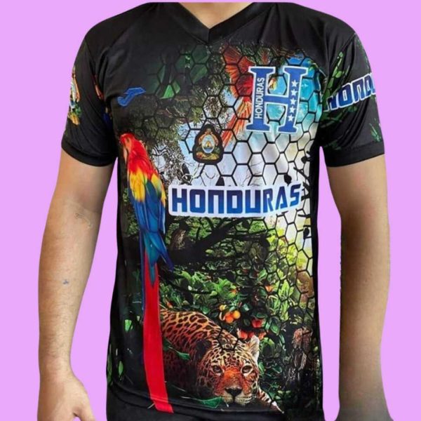 Playera con grabado "Honduras" - Image 24