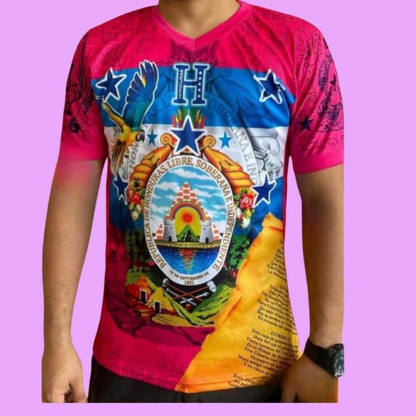 Playera con grabado "Honduras" - Image 29